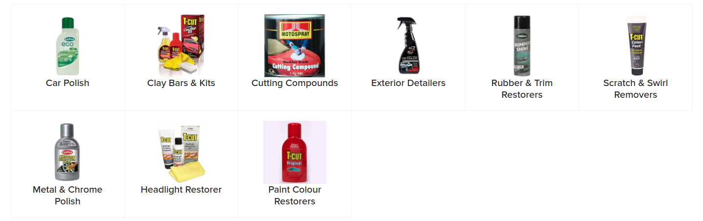 Car polishes_car care products