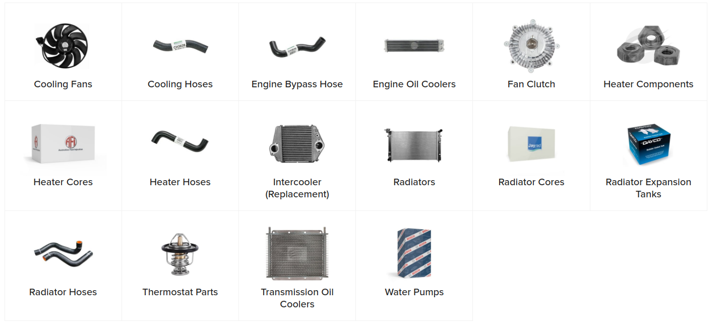 autoparts online_ colling and heating