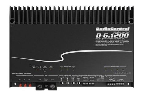 AudioControl D6.1200 D Series 6 Channel Amplifier w DM DSP