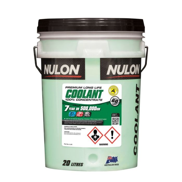 Nulon Coolant Concentrate Long Life Green 20L